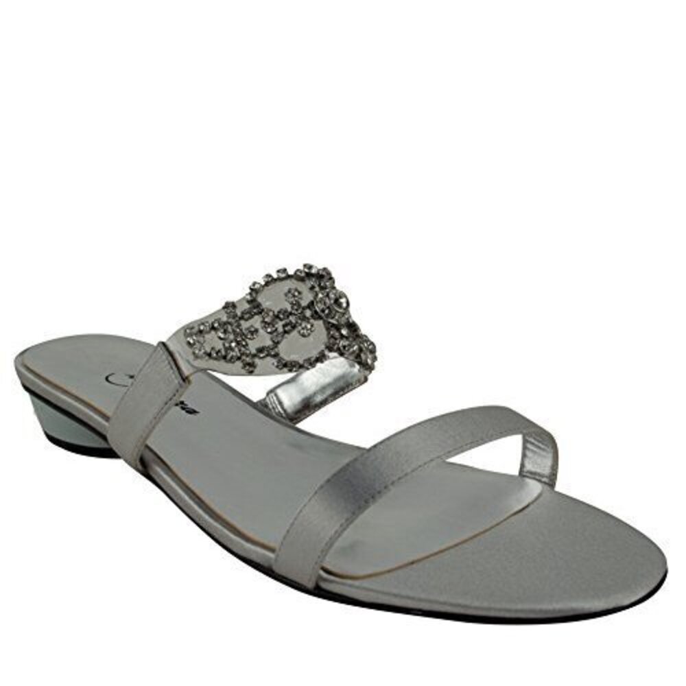 Ragazza Camelot Women's Silk Slides Sandals Shoes-S-7.5M